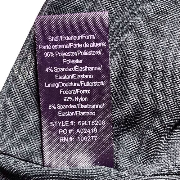 HALE BOB Paisley Jersey Shift Dress Size Medium Bohemian Long Sleeve V Neck Red - Picture 11 of 16